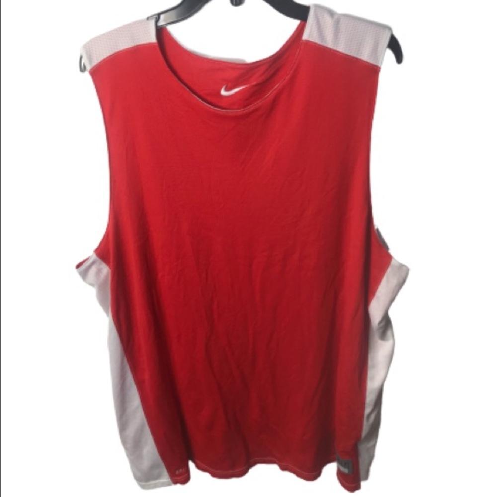 Red Nike jersey